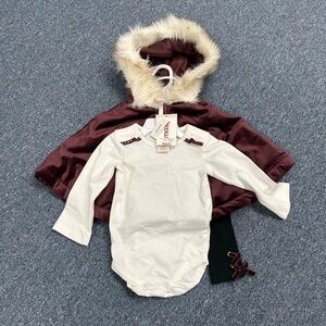 Baby Girls NWT 3 Piece Set Outfit Winter Set Size 6-9 Months